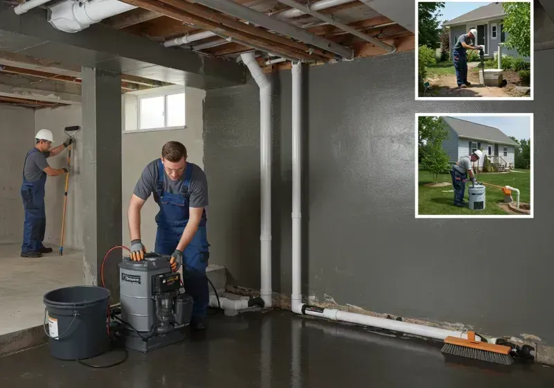 Basement Waterproofing and Flood Prevention process in South Hill, WA